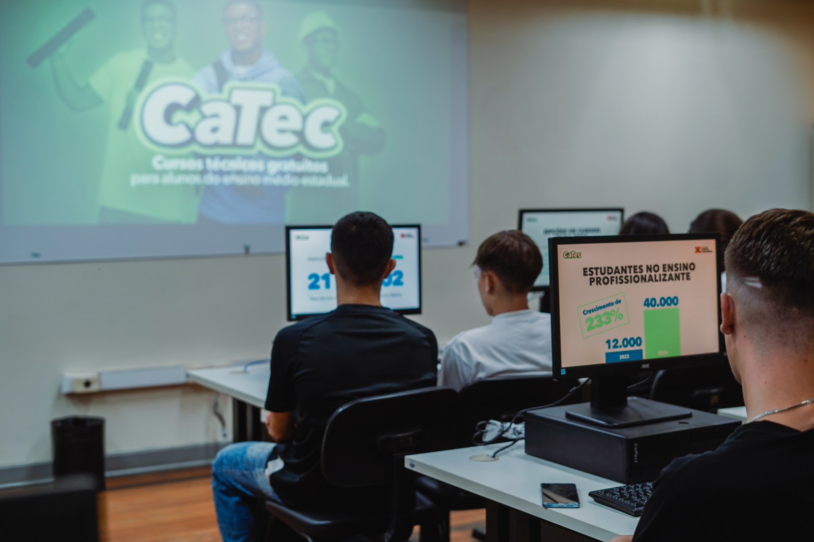 Ampliação de vagas CaTec