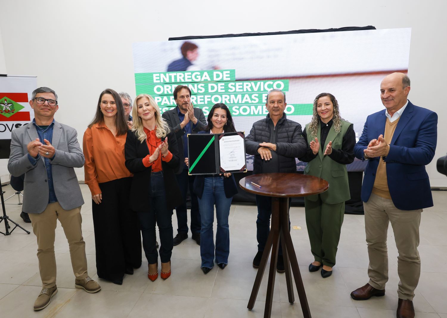 Jorginho Mello autoriza reforma em seis escolas estaduais do Sul do estado