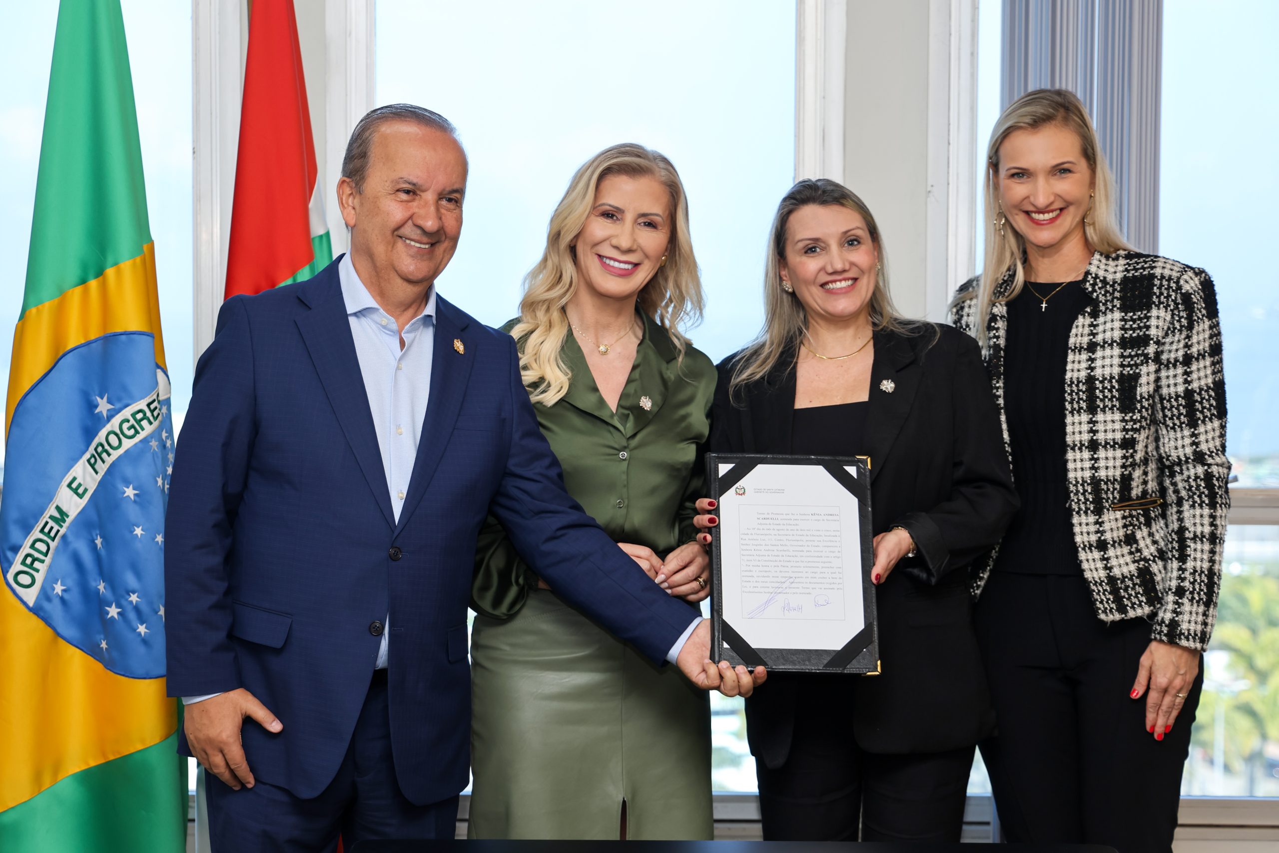 Posse secretária adjunta Kênia Scarduelli