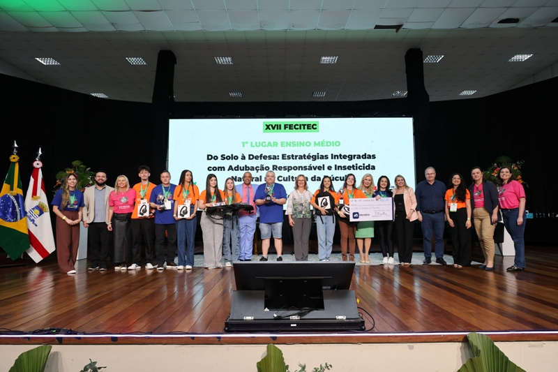Educação de SC premia equipes destaque no encerramento da XVII Feira Estadual de Ciência e Tecnologia